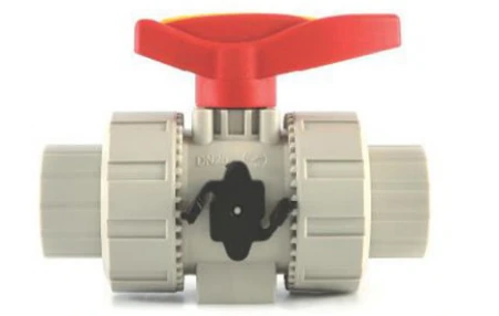PP-H Double Union Ball Valve