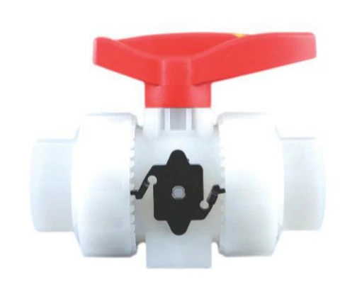 PVDF Double Union Ball Valve